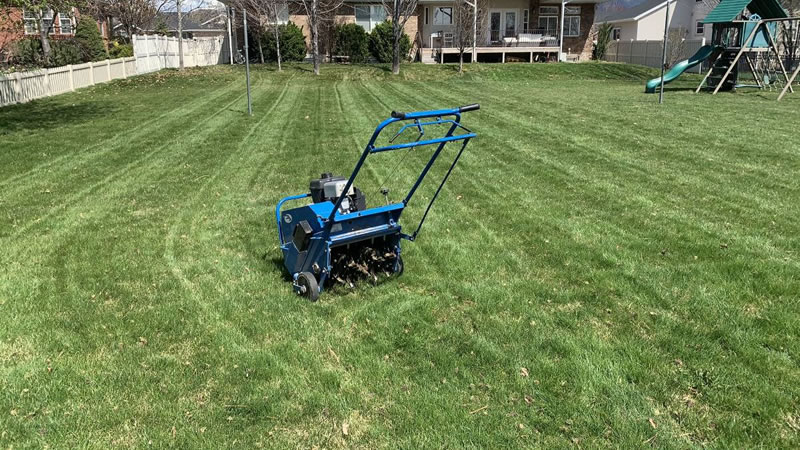 Lawn Aeration Service Clearfield, Utah.